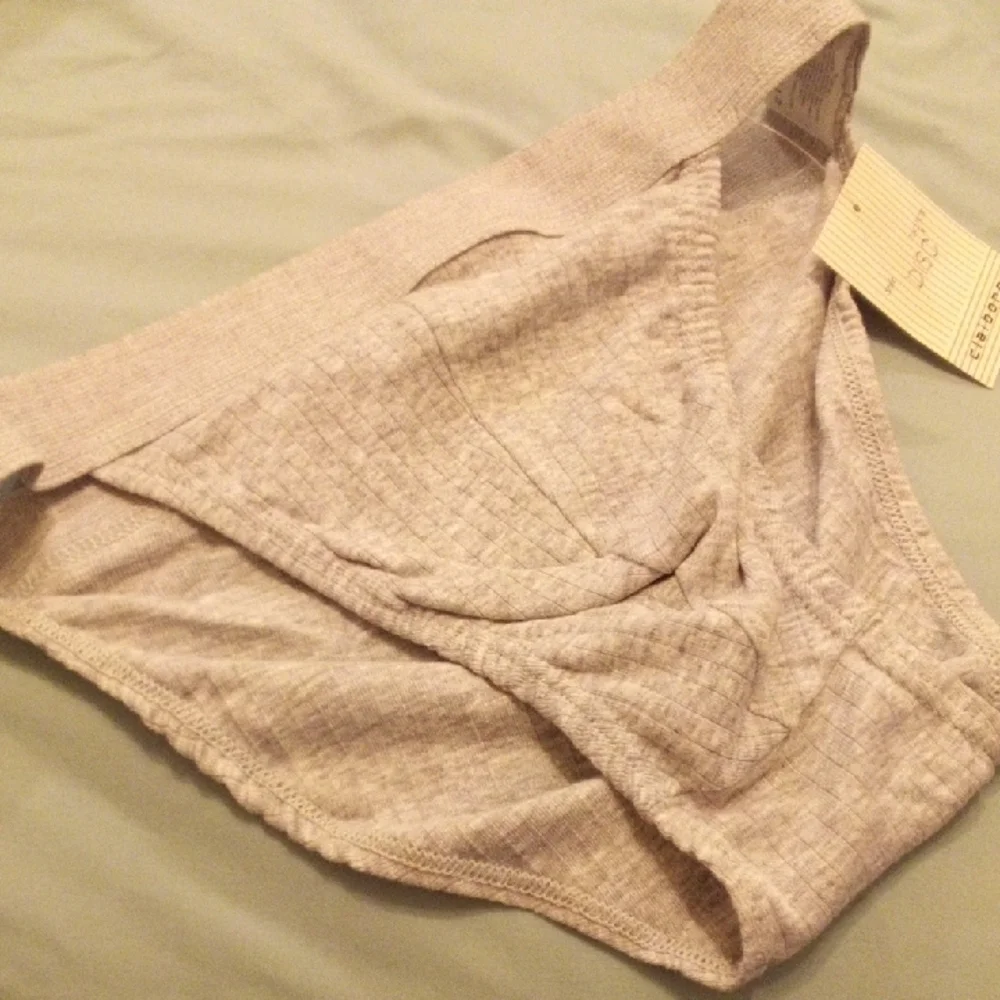 Claiborne Gray and Cream Striped Garment